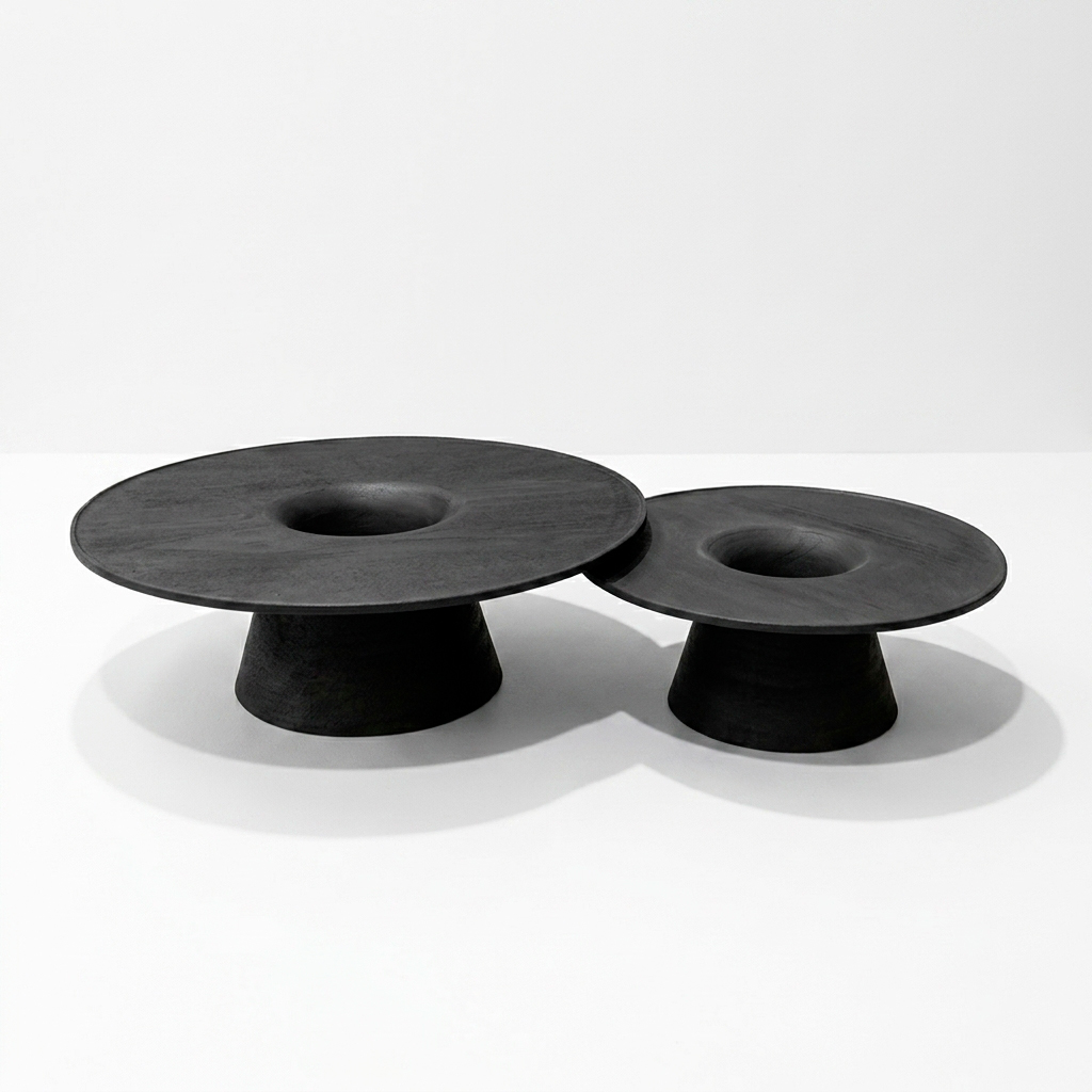 Mesas SL madera negra